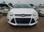 2013 Ford Focus Se White vin: 1FADP3F25DL244342