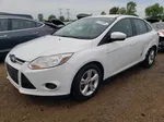 2013 Ford Focus Se White vin: 1FADP3F25DL244342