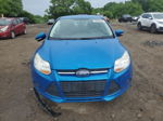 2013 Ford Focus Se Blue vin: 1FADP3F25DL260542