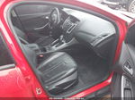 2013 Ford Focus Se Red vin: 1FADP3F25DL261691