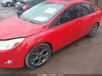 2013 Ford Focus Se Red vin: 1FADP3F25DL261691