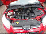 2013 Ford Focus Se Red vin: 1FADP3F25DL261691