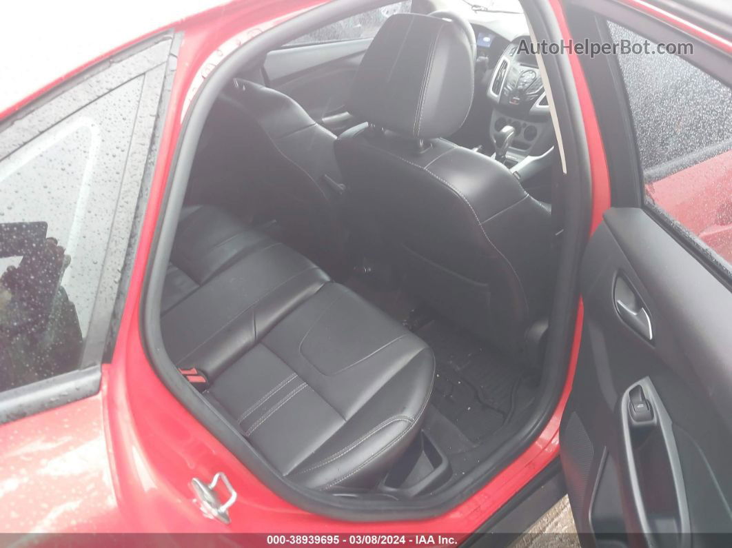 2013 Ford Focus Se Red vin: 1FADP3F25DL261691