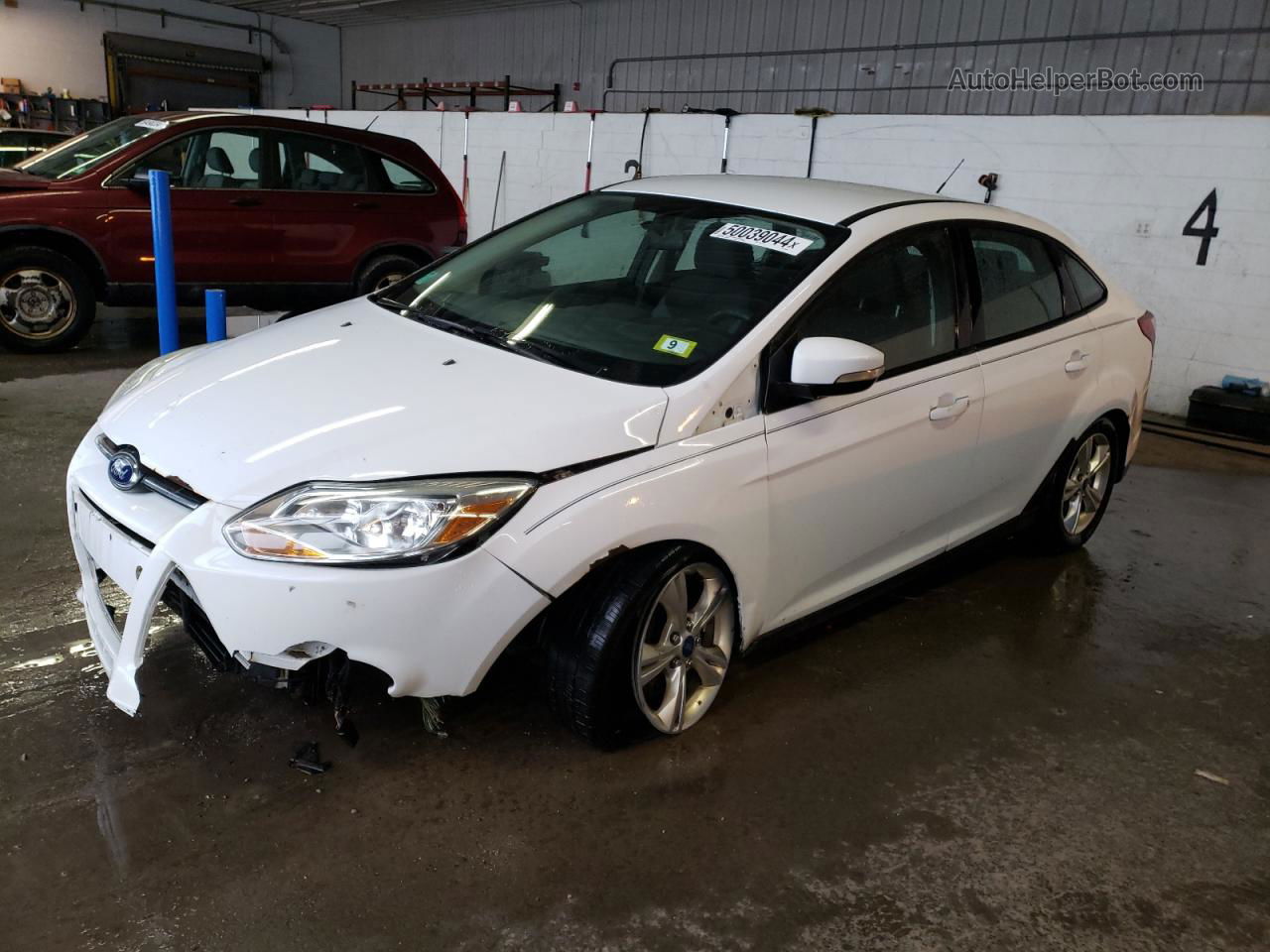 2013 Ford Focus Se White vin: 1FADP3F25DL274361