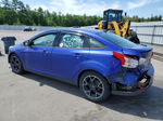 2013 Ford Focus Se Blue vin: 1FADP3F25DL275865