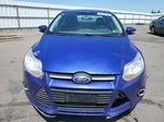 2013 Ford Focus Se Blue vin: 1FADP3F25DL275865