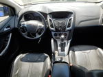 2013 Ford Focus Se Blue vin: 1FADP3F25DL275865