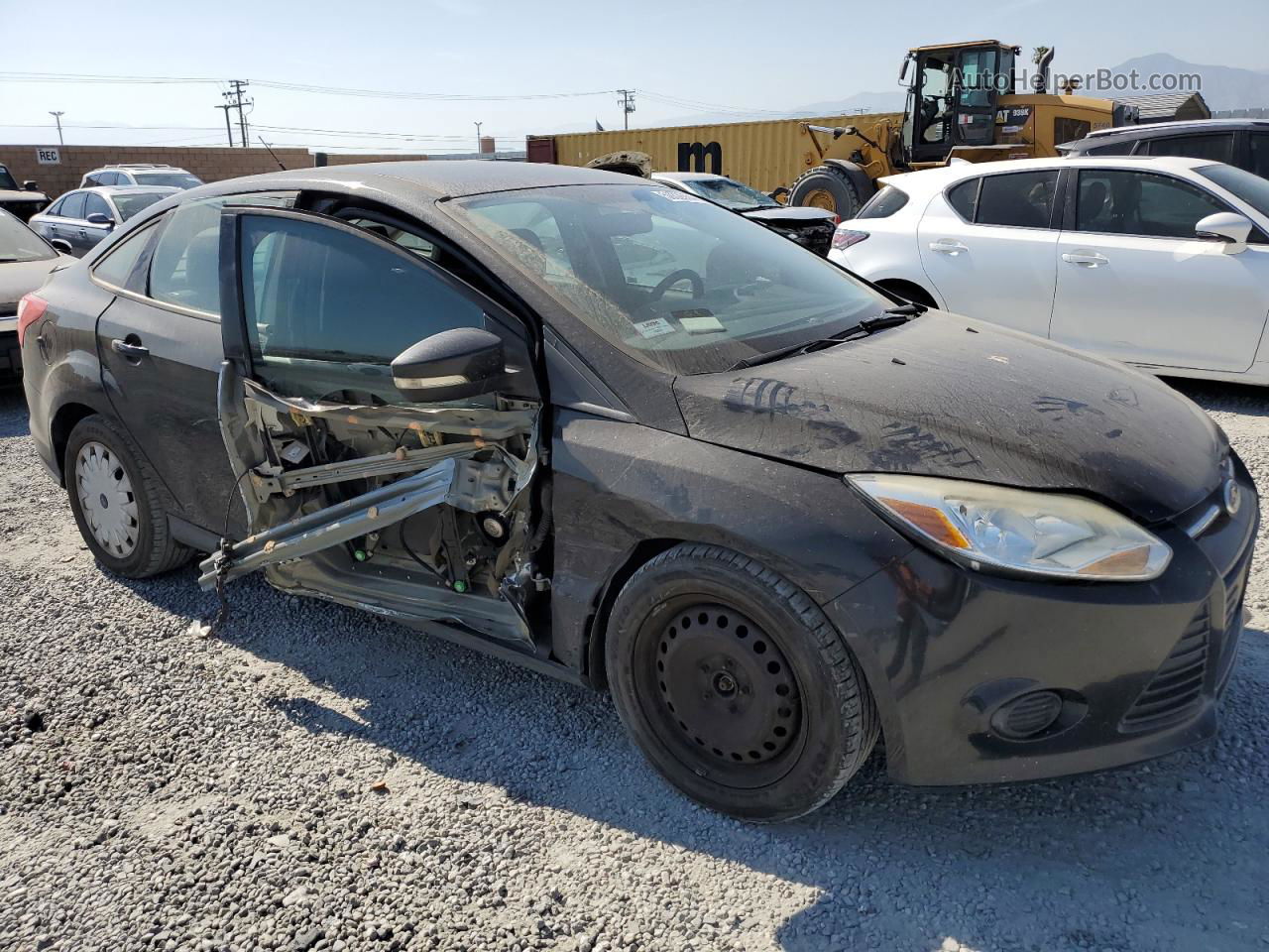 2013 Ford Focus Se Black vin: 1FADP3F25DL313689