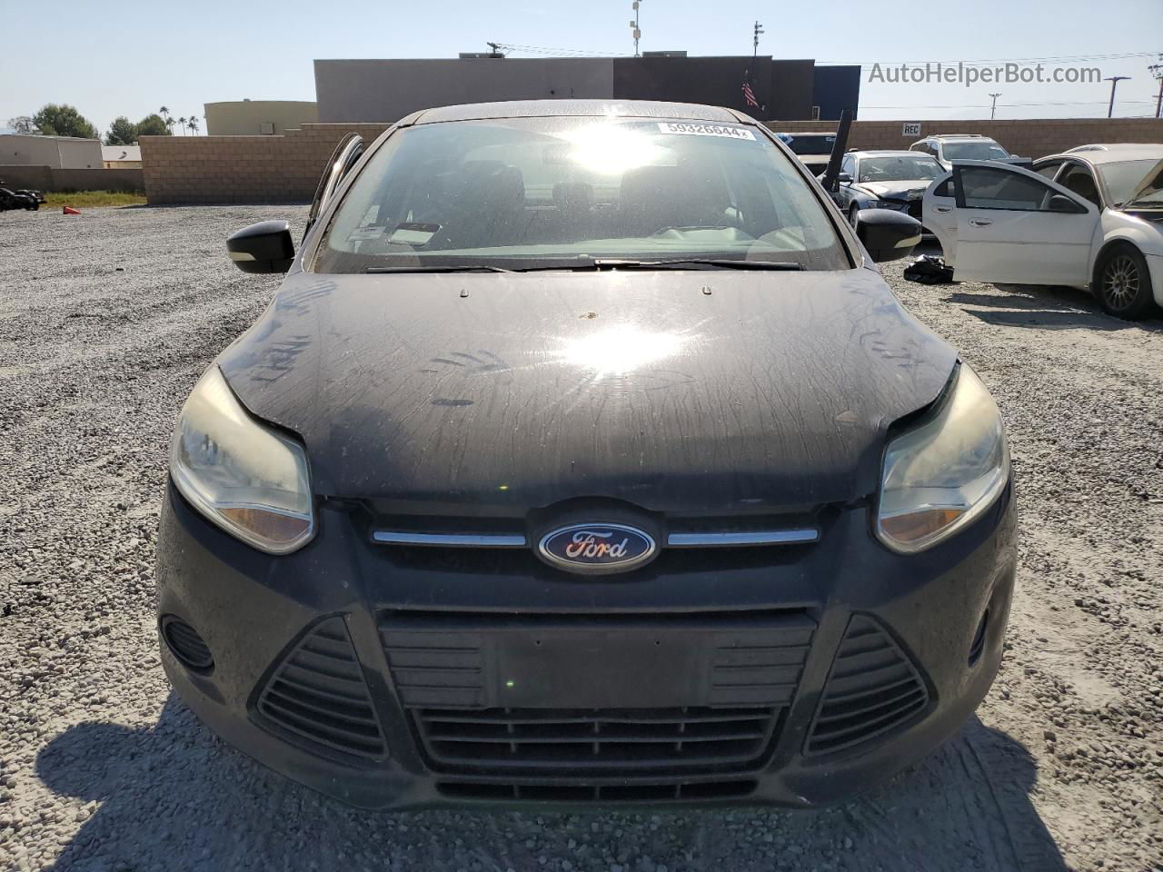 2013 Ford Focus Se Черный vin: 1FADP3F25DL313689