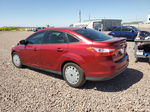 2013 Ford Focus Se Red vin: 1FADP3F25DL353139