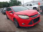 2013 Ford Focus Se Red vin: 1FADP3F25DL372371