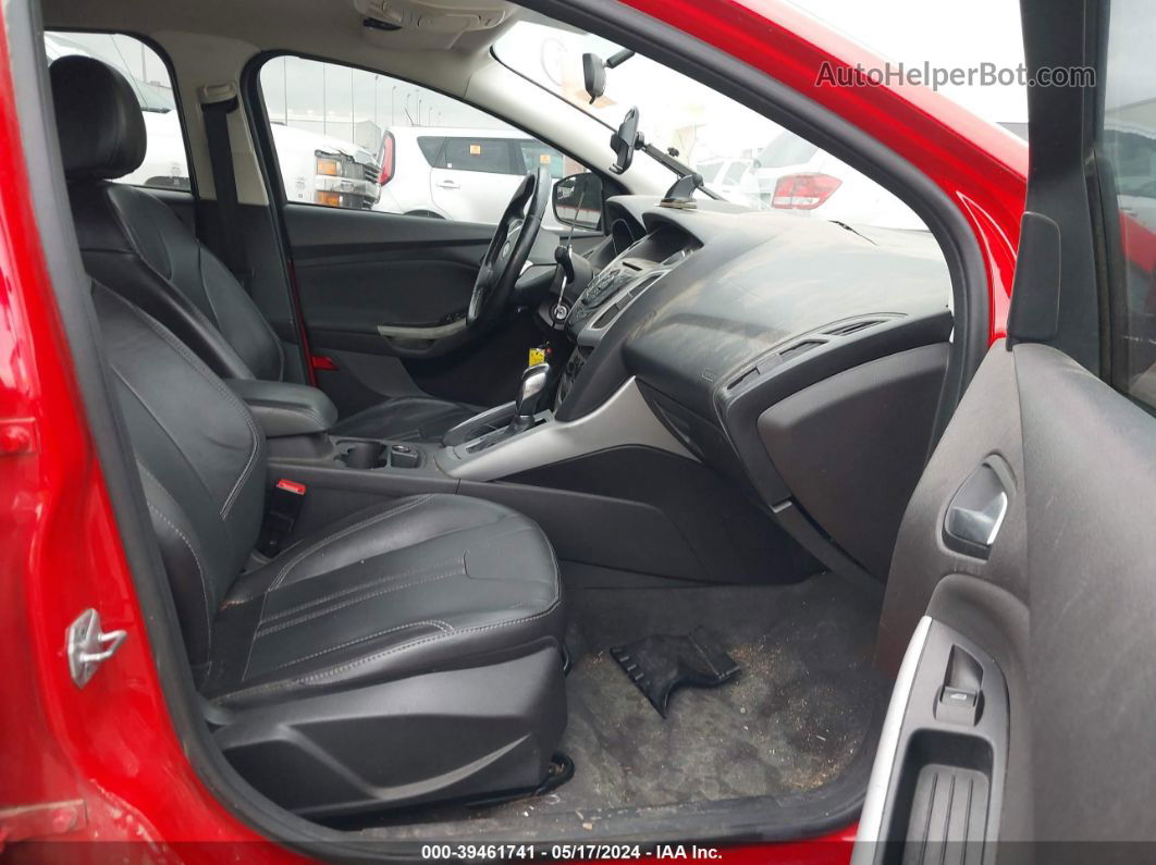 2013 Ford Focus Se Red vin: 1FADP3F25DL372371