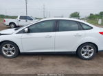 2014 Ford Focus Se White vin: 1FADP3F25EL117477