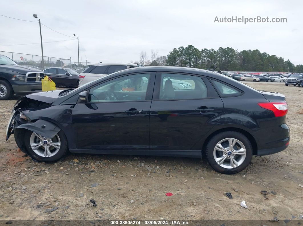 2014 Ford Focus Se Black vin: 1FADP3F25EL121271