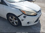 2014 Ford Focus Se White vin: 1FADP3F25EL140225