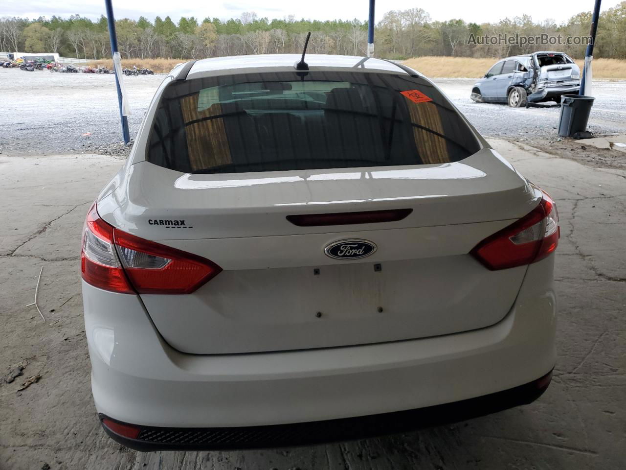 2014 Ford Focus Se Белый vin: 1FADP3F25EL142105