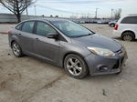 2014 Ford Focus Se Серебряный vin: 1FADP3F25EL177646