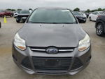 2014 Ford Focus Se Gray vin: 1FADP3F25EL208572