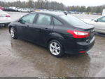 2014 Ford Focus Se Black vin: 1FADP3F25EL221113