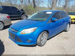 2014 Ford Focus Se Синий vin: 1FADP3F25EL289850