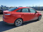 2014 Ford Focus Se Красный vin: 1FADP3F25EL321907