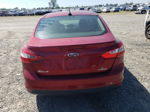 2014 Ford Focus Se Red vin: 1FADP3F25EL349593