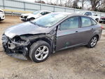 2014 Ford Focus Se Gray vin: 1FADP3F25EL353272