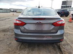 2014 Ford Focus Se Gray vin: 1FADP3F25EL353272