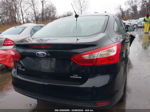 2014 Ford Focus Se Black vin: 1FADP3F25EL353837