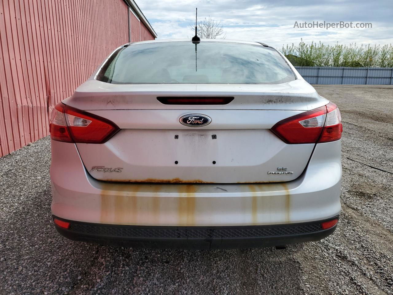 2014 Ford Focus Se Серебряный vin: 1FADP3F25EL358083