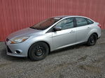 2014 Ford Focus Se Silver vin: 1FADP3F25EL358083