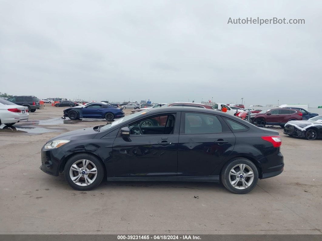 2014 Ford Focus Se Black vin: 1FADP3F25EL424440