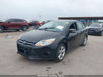 2014 Ford Focus Se Black vin: 1FADP3F25EL424440