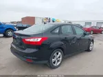 2014 Ford Focus Se Black vin: 1FADP3F25EL424440