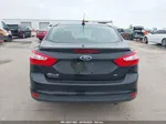 2014 Ford Focus Se Black vin: 1FADP3F25EL424440