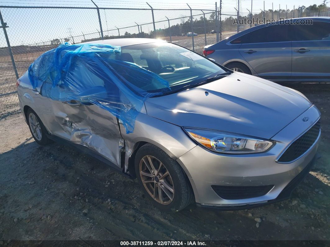 2015 Ford Focus Se Silver vin: 1FADP3F25FL233991