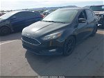 2016 Ford Focus Se Black vin: 1FADP3F25GL221440
