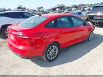 2017 Ford Focus Se Red vin: 1FADP3F25HL231225