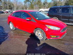 2017 Ford Focus Se Red vin: 1FADP3F25HL259624