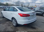 2017 Ford Focus Se White vin: 1FADP3F25HL277038