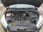 2017 Ford Focus Se Black vin: 1FADP3F25HL303105