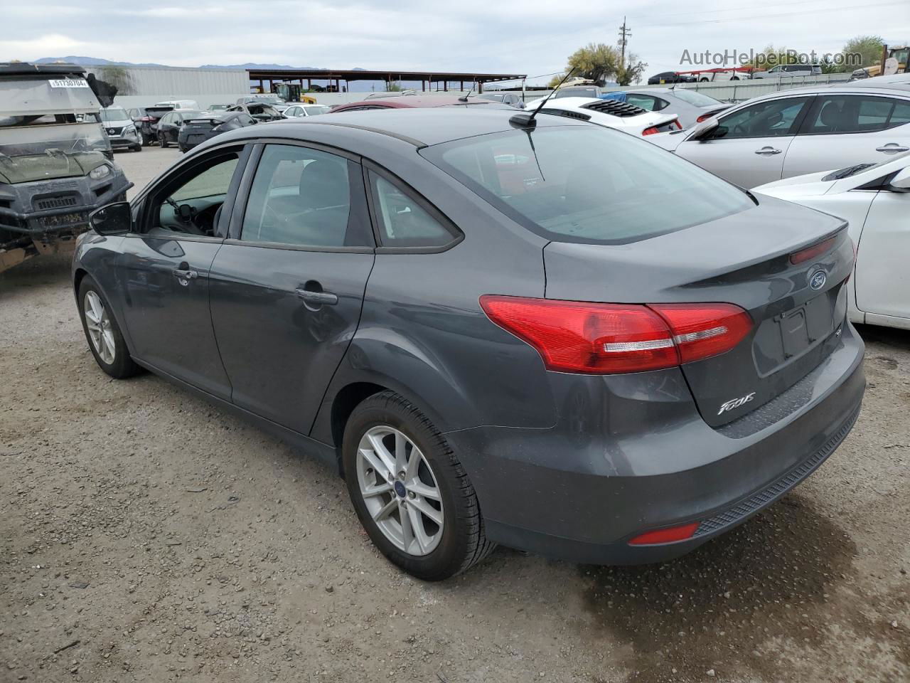 2017 Ford Focus Se Charcoal vin: 1FADP3F25HL315545