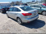 2018 Ford Focus Se Silver vin: 1FADP3F25JL265204