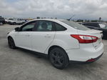 2013 Ford Focus Se White vin: 1FADP3F26DL153743