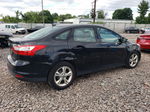 2013 Ford Focus Se Black vin: 1FADP3F26DL224715