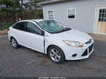 2013 Ford Focus Se White vin: 1FADP3F26DL275969