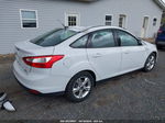 2013 Ford Focus Se White vin: 1FADP3F26DL275969