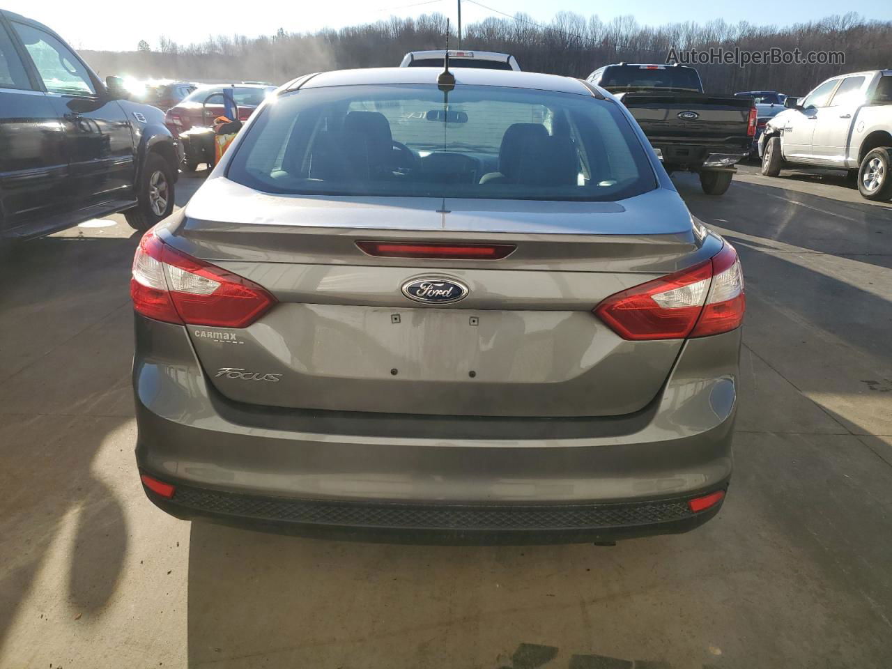 2013 Ford Focus Se Gray vin: 1FADP3F26DL307349