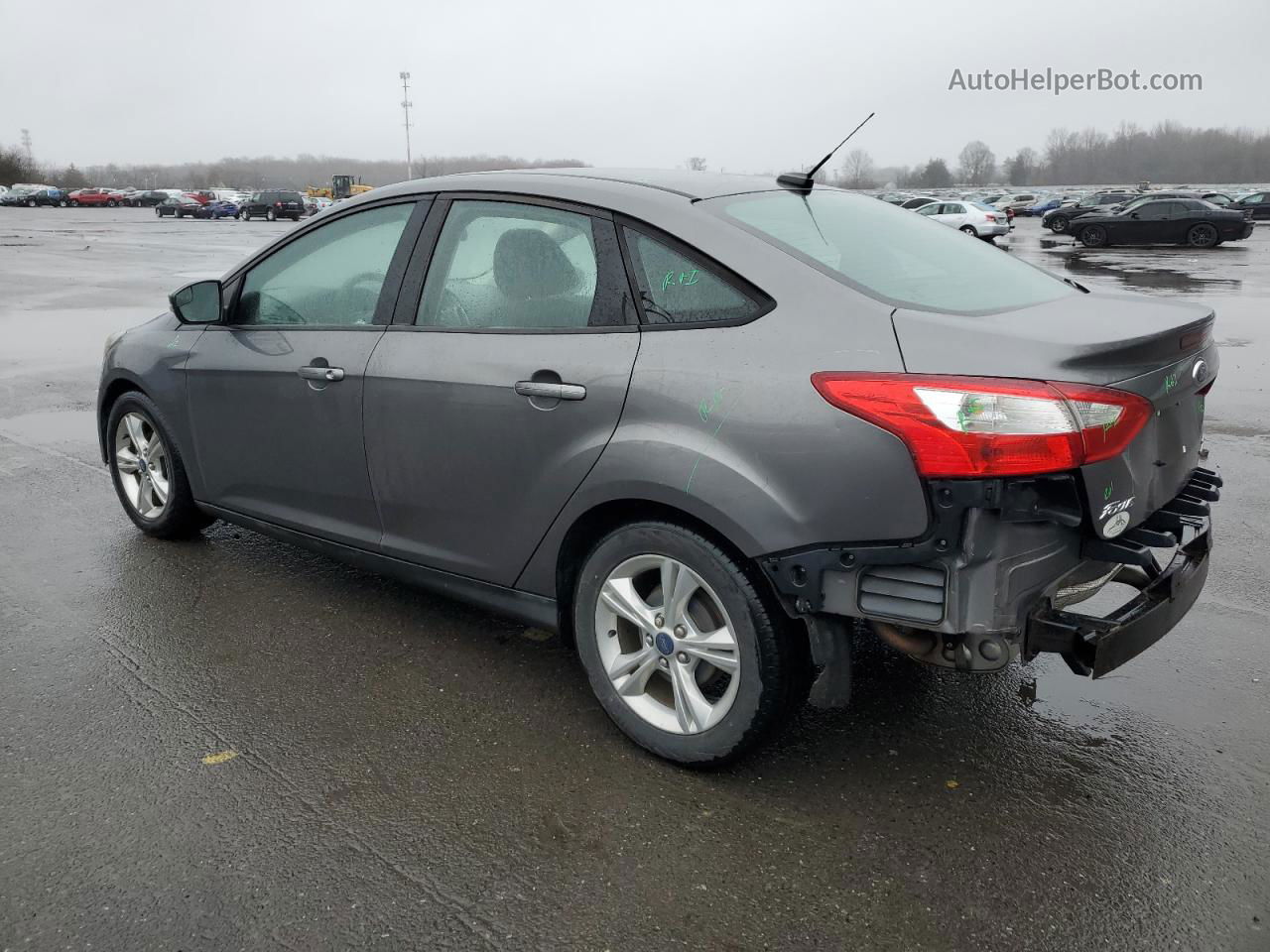 2013 Ford Focus Se Серый vin: 1FADP3F26DL311675