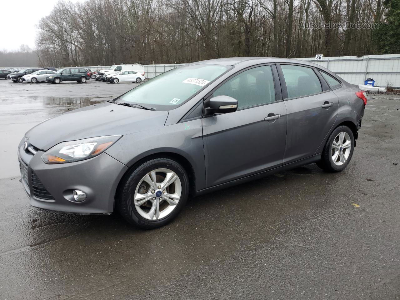 2013 Ford Focus Se Серый vin: 1FADP3F26DL311675